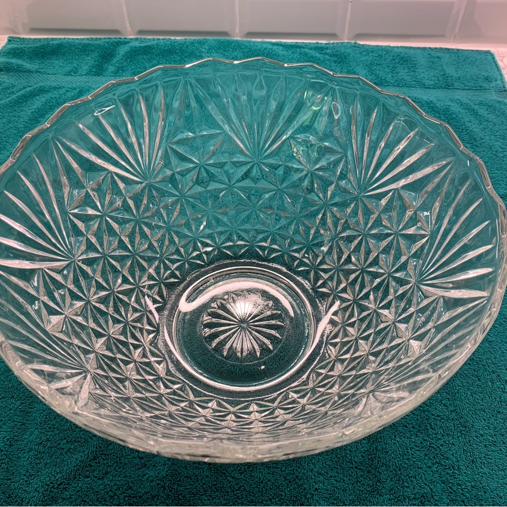 Large Crystal Bowl